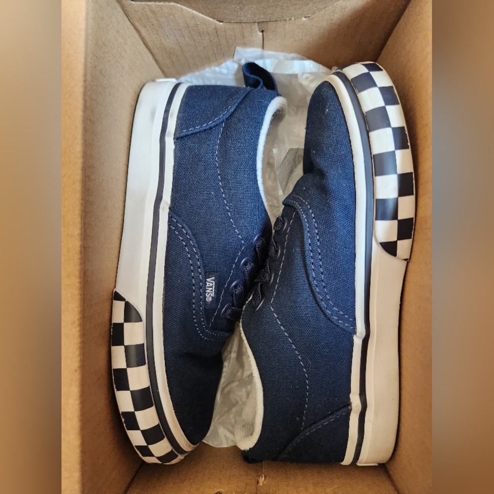 Toddler navy blue vans
